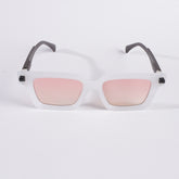 White Frame Sunglasses for Men & Women MJ